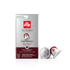 Case of illy Compatible Capsules INTENSO ESPRESSO roast