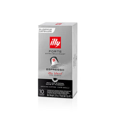 Case of illy Compatible Capsules FORTE ESPRESSO roast