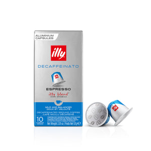 Case of illy Compatible Capsules DECAF ESPRESSO roast