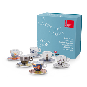Set of 6 cappuccino cups - illy Art Collection Biennale 2022