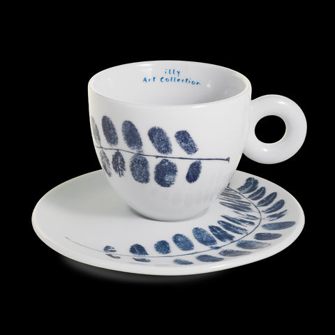 Set of 6 cappuccino cups - illy Art Collection Biennale 2022