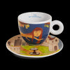 Set of 6 cappuccino cups - illy Art Collection Biennale 2022